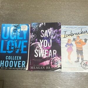 Book Bundle: Say You Swear, IceBreaker, Ugly Love